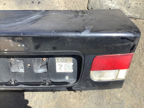 99-00 Civic 2DR Coupe Trunk Lid Rear Hood Back Luggage Deck Door Lights Black - Picture 3 of 7
