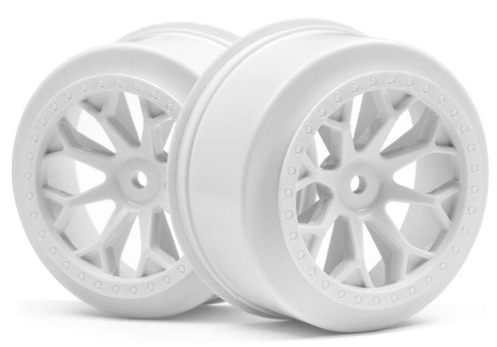‘’‘’ Hpi Racing 116741 8-Shot Wheel White (2) Jumpshot Sc Blitz