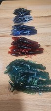 crawfish Ned baits 2.7." 30 crawfish in 5 different duel shot colors.