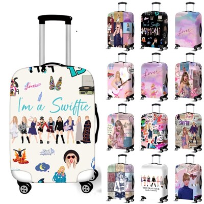 Taylor Swift Travel Luggage Suitcase Cover Elastic Protector