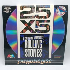 25 X 5 - The Continuing Adventures of The Rolling Stones 1989 Laserdisc ID6975CB