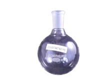 CHEMGLASS Round Bottom Flask 500mL Single Neck 24/40 Heavy Wall CG-1506-20