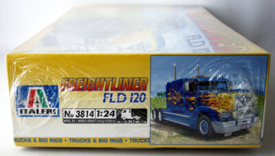 RARE FREIGHTLINER FLD 120 BIG RIG TRUCK MODEL KIT 1:24 ITALERI