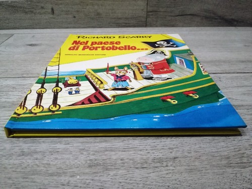RICHARD SCARRY NEL PAESE DI PORTOBELLO CARTONATO 1984 1^ EDIZIONE VINTAGE NUOVO - Foto 5 di 5