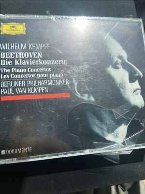 Wilhelm Kempff Beethoven Die Klavierkonzerte SEALED CD 3 Discs RONDOS Op. 51