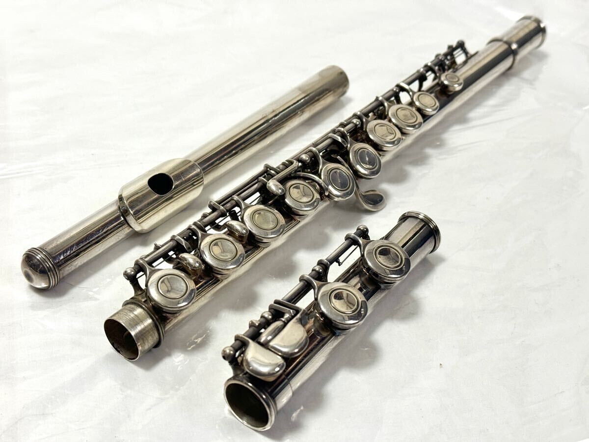 Yamaha YFL-411 II Silver Flute Hardcase | eBay