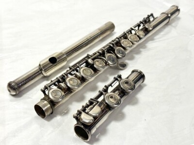 Yamaha YFL-411 II Silver Flute Hardcase | eBay