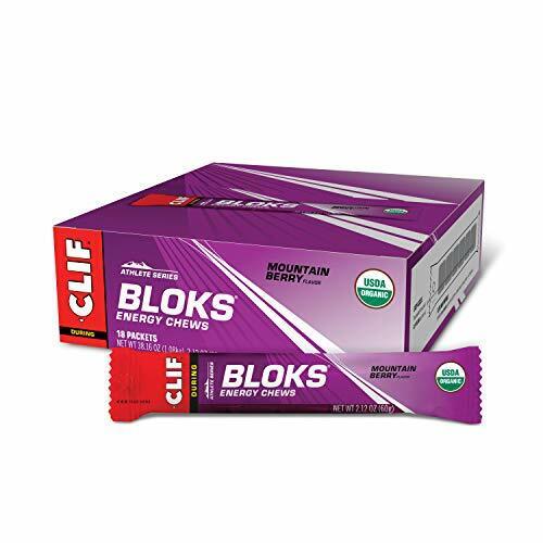 CLIF BLOKS  Energy Chews  Food 2.1 Ounce Packet 18 Count Assortment May Vary