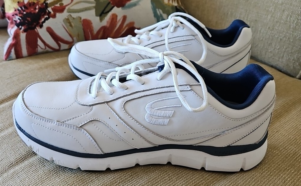 New Spira WaveWalker Slip Resistant Walking Sneaker Shoes SWAV121-2E Sz 10-2E Spira WaveWalker Slip Resistant Leather Walking Shoes Size  main image 3