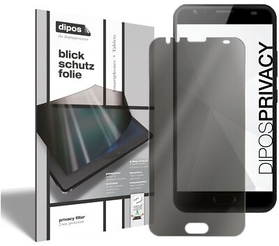 Blickschutzfolie für Ulefone Power 2 (Hoch) Sichtschutz Schutzfolie