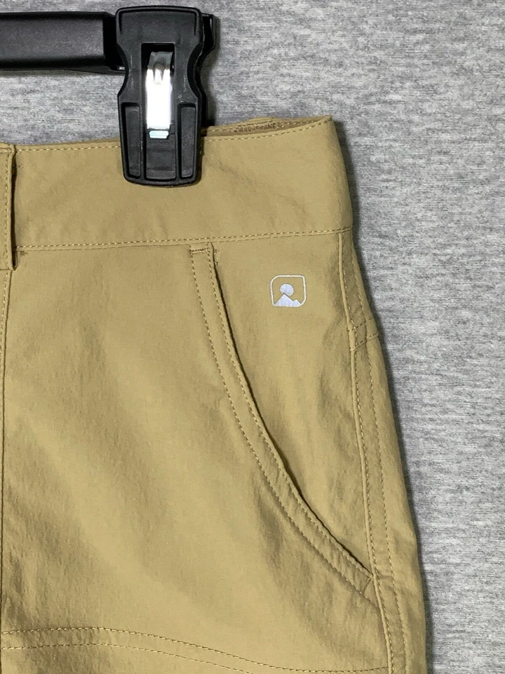 Eastern Mountain Sports Nylon Golf Skort Womens Size 4 Beige Tennis Outdoor Hike - Image 3 of 4