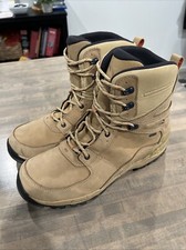 L.L. Bean technical Upland hiking boots Mens 13 Medium Gore-Tex Tan Vibram LN