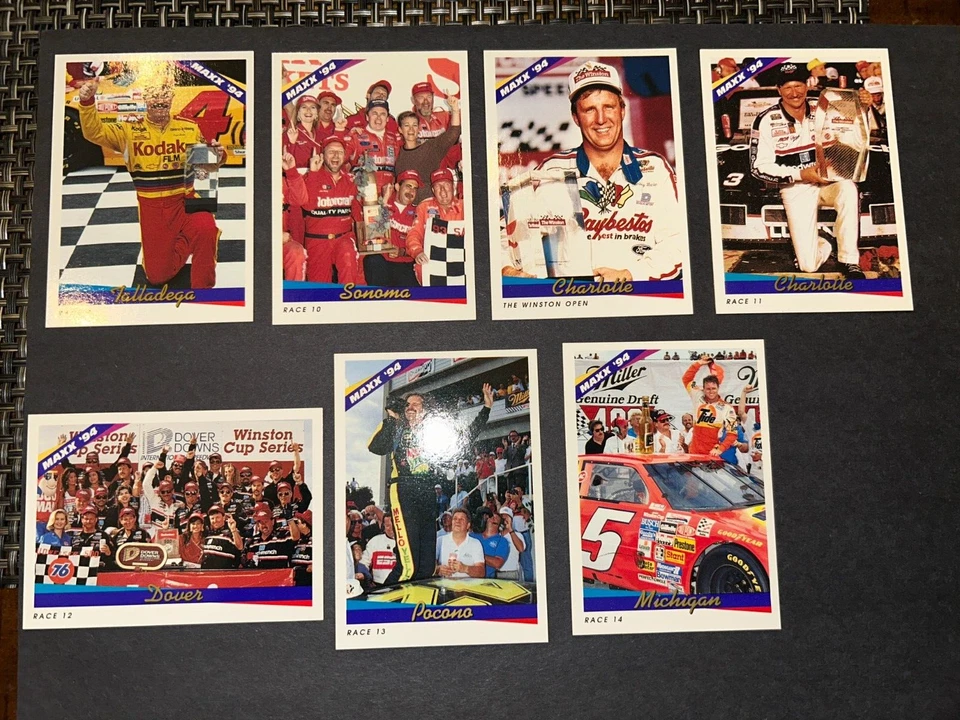 1994 MAXX BASE NASCAR RACING TRADING CARDS 28-240 YOU CHOOSE FREE SHIPPING - Image 3 of 4