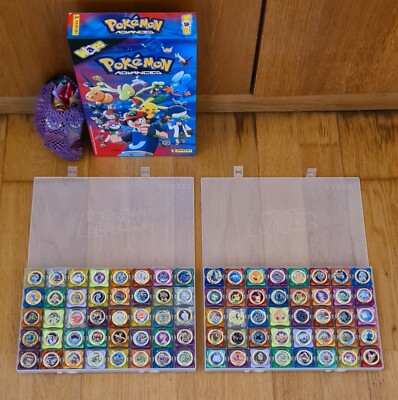 Tazos Waps Pokémon Advanced Panini Importada.ler Desc. | MercadoLivre