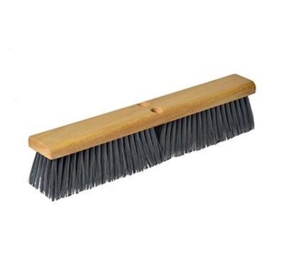 Continental Fine Floor Sweep 24 Inch Push Broom Head Fine Flag 3 inch Trim
