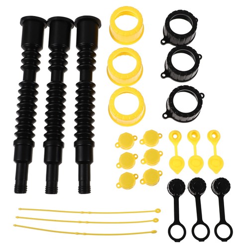 3 Sets Gas Can Nozzle Replacement Tub Spout with Diverter Tank eBay