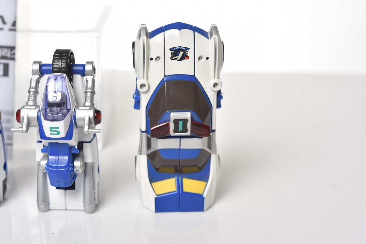 Bandai MACHINE ROBO RESCUE BLUE SIRENS MRR 02 HYPER POLICE