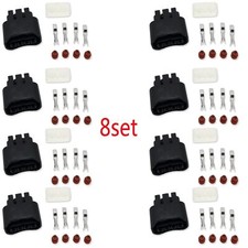 Replacement 8PCS For 2008 Toyota RAV4 90980-11885 Ignition Coil Plug Connector