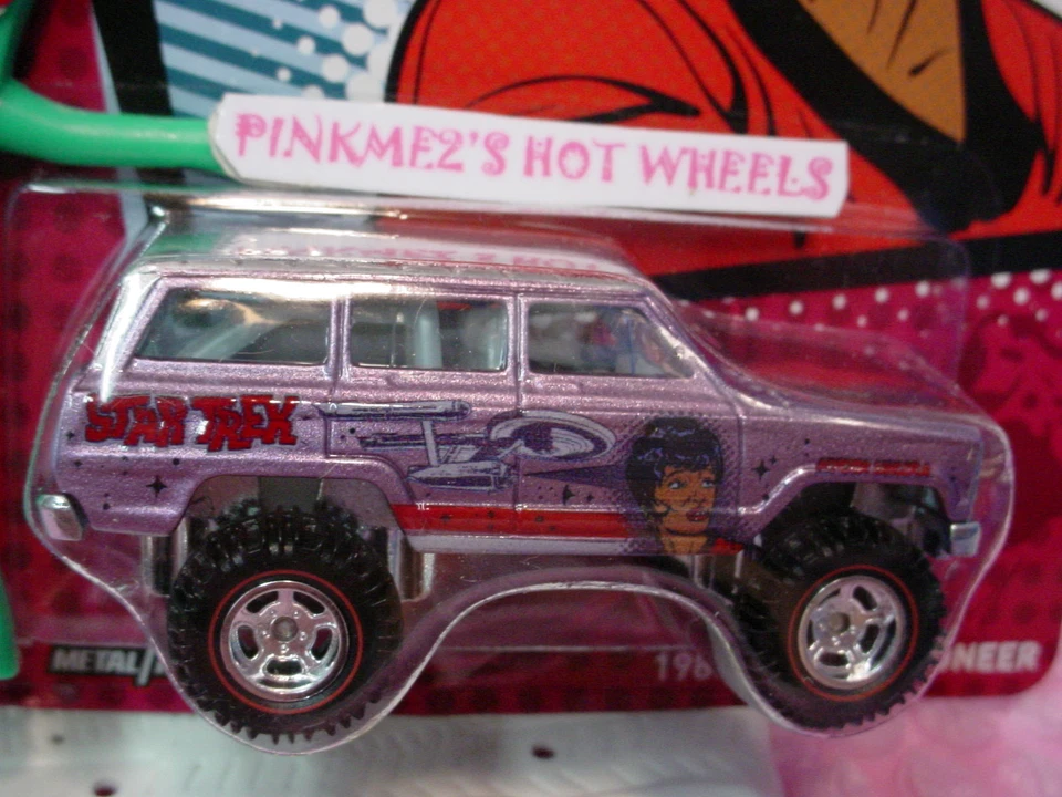 Jeep Wagoneer Hot Wheels Star Trek '88 ∞lavanda;real riders;LT UHURA☆2014 Pop Foto 2 de 2