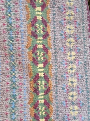 Suéter Ralph Lauren Leland Años 90 Patrón ~ Sábana Completa Plana ~ Emerson Fair Isle Usado en Excelente Condición Foto 3 de 4