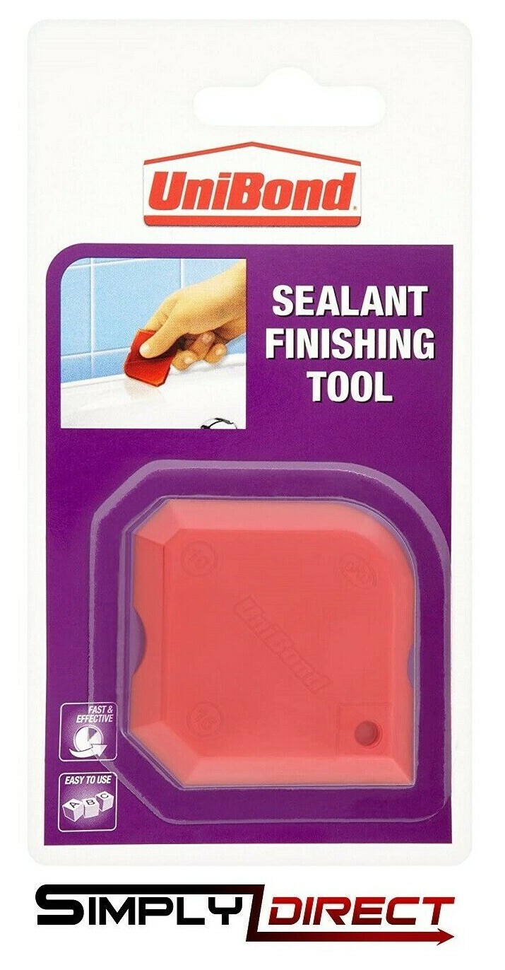 Unibond Silicone Mastic Sealant Remover or Smoother Tool or Finishing