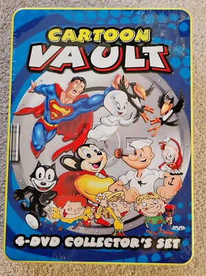 Cartoon Vault DVD set in Collector's tin case (sealed)