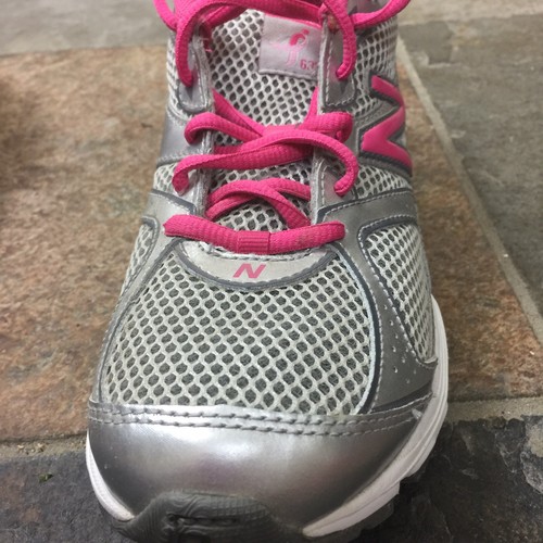 New Balance 633 Silver/Hot Pink SUSAN G 