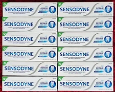 12 Sensodyne Repair and Protect Sensitive Toothpaste, MINT, 3.4 Oz DEEP REPAIR