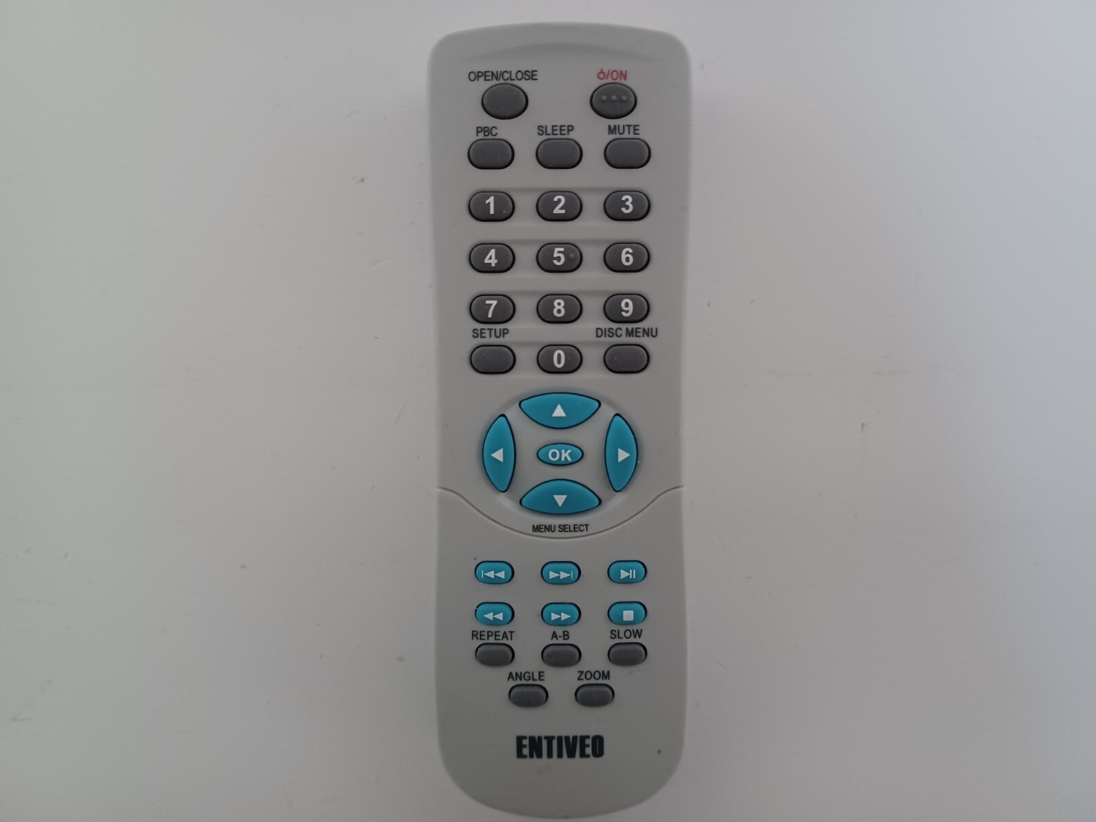 ENTIVEO 0307723 Replacement Remote for DVD Players