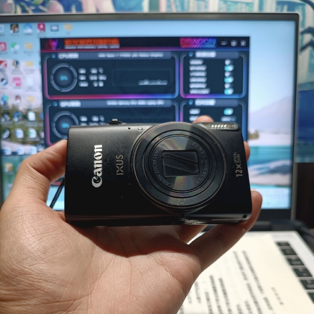 Canon PowerShot ELPH 280 HS コンパクトデジタルカメラ Canon PowerShot SX280 HS 12.1MP Digital Camera - Black for sale