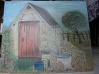 TABLEAU HUILE ORIGINAL CABANON NORMAND