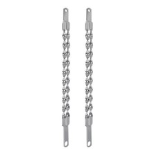 LOWRIDER Bike CHROME 20" DOUBLE Twisted Spring Fork Support Bars Cruiser Bicycle