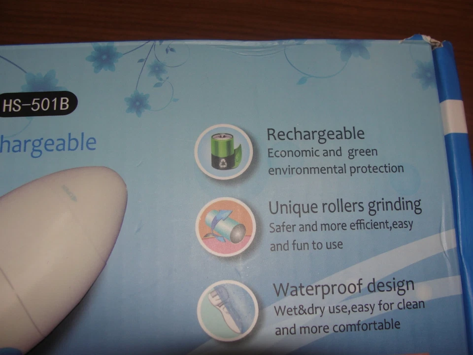 HONGSHENG HS-501B Callous Remover Rechargeable Waterproof NEW-Perfect gift item - Image 4 of 4