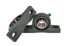 UCP205-16 1" Pillow Block Mounted Bearing Unit Solid Base (Qty. 2)