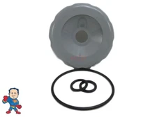 Dimension One D1 D-1 Diverter Cap & O-Ring Kit Gray Spa Hot Tub Part