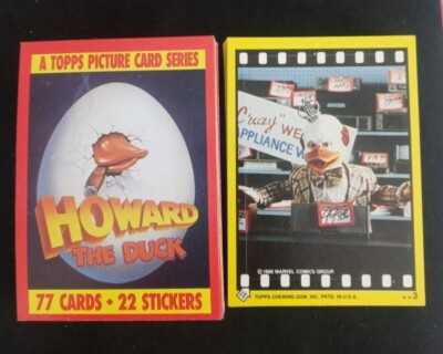 1986 Topps Howard The Duck Movie Trading Cards (Pick Your Card)