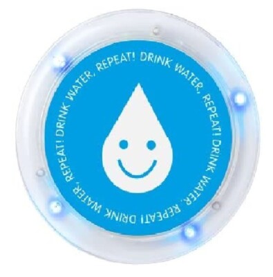 Senf Drink Buddy Neuheit Getränk Erinnerung Untersetzer - Trinken Sie mehr Wasser Alarm