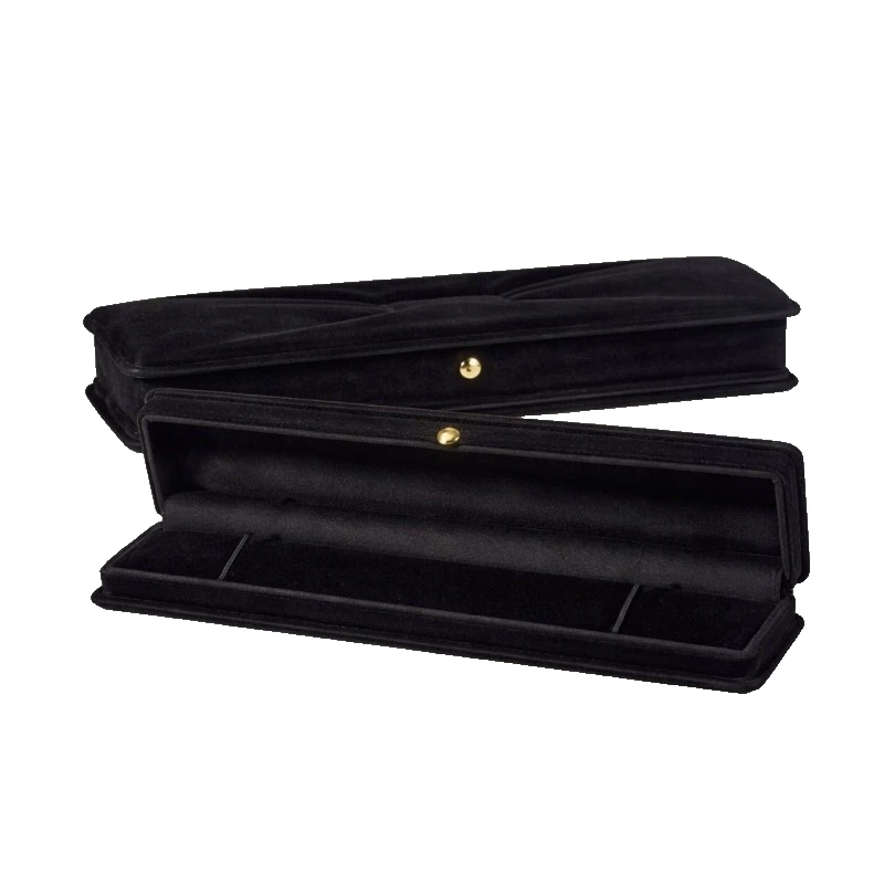 Espositore Per Braccialetti In Velluto Nero – Supporto Per Gioielli Da Banco Lungo 36 Cm – Organizzatore Per Bracciali, Collane, Orologi E Fasce Per Capelli