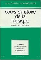 Cours D'histoire De La Musique : Tome 2 Vol. 1 | Jacques Chailley | Buch
