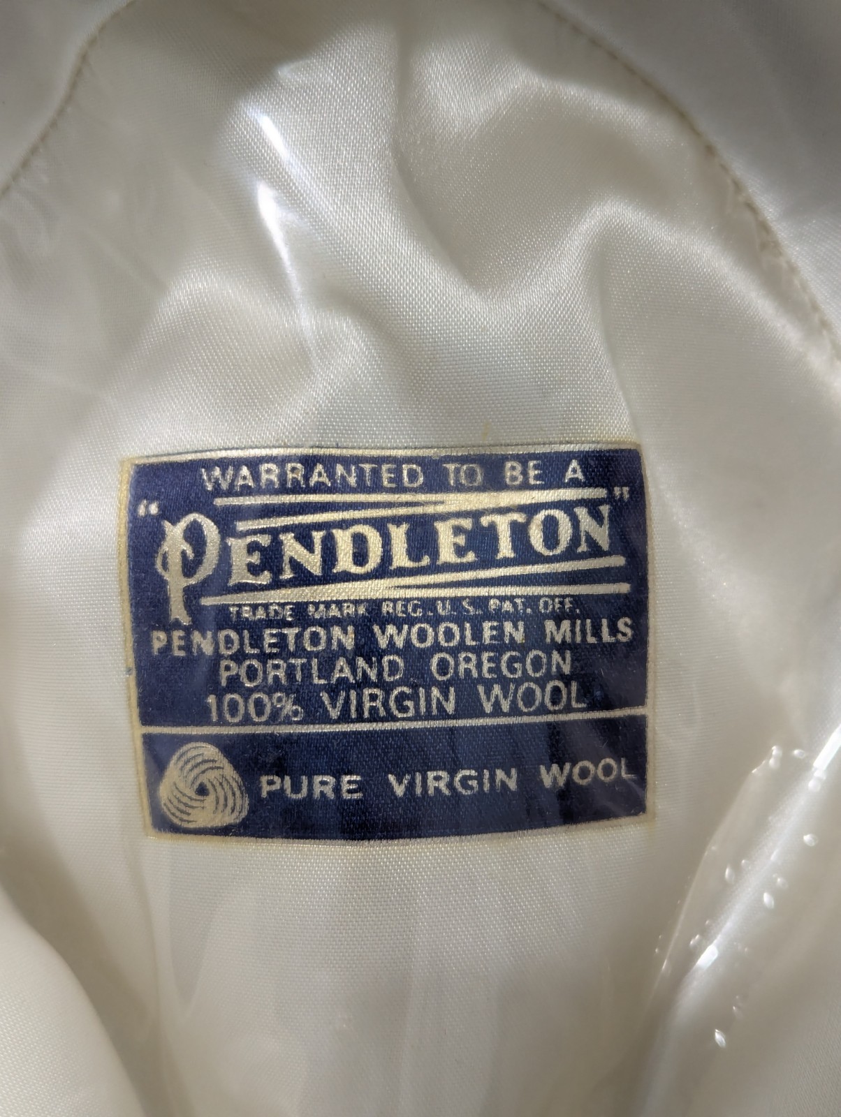 Small Vintage Pendleton Wool Houndstooth Fedora H… - image 6