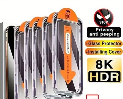 3er-Pack Blickschutzfolien für iPhone 17,16,15,14,13,12,11 XS, Pro Max, Plus,