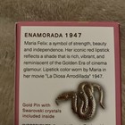 Besame Cosmetics Maria Felix Enamorada Lipstick And Snake Pin w/Crystals NIB — photo 6