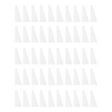 50 Pcs Trapezoid Face Makeup Sponge for Bedrooms