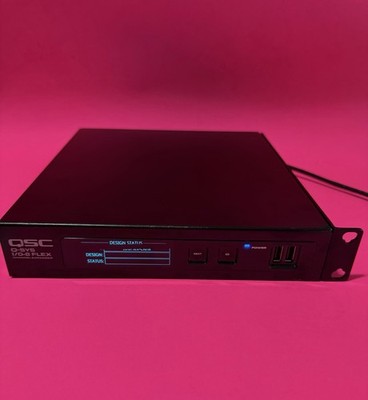 QSC Q-SYS I/O 8 Flex POE + Channel Expander Unit Only