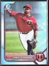 2022 Bowman Draft 1st Edition Danny De Andrade Sky Blue #BD-107 Twins BASEBALL