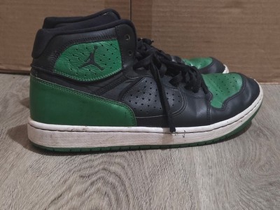 Nike Mens Air Jordan Access Black Aloe Vera Green Sneakers AR3762-013 Size 10.5