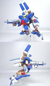 Sega Saturn Kuuga2001 Wolf Fang Shooting Game with Figure Limited Included