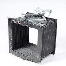 TOYO VIEW COMPENDIUM LENS SHADE FOR 4X5 WORKS GOOD BUT NEEDS SMALL REPAIR
