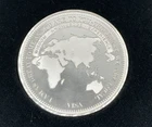 1970 VISA Commemorative Silver Coin Medallion Dee Hock 32.2g