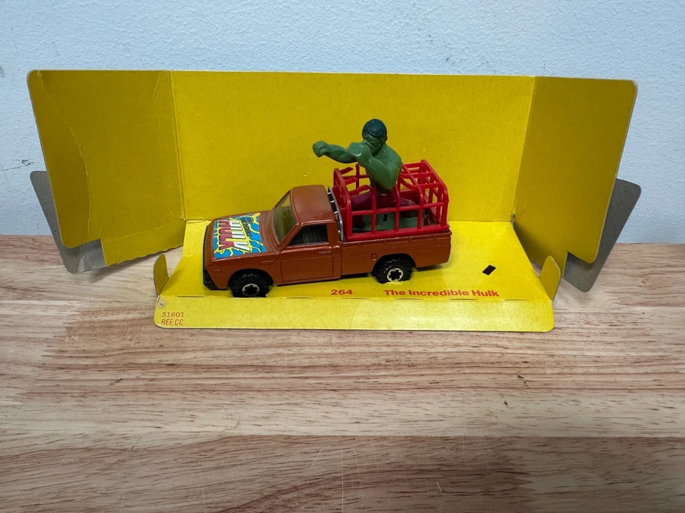 Vintage Corgi 264 Incredible Hulk - New Open Box - Fast Free Shipping! - Image 3 of 4